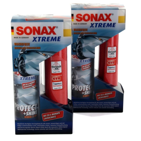 Set 2 Buc Sonax Xtreme Protect + Shine Spray Cu Ceară 210ML 222100